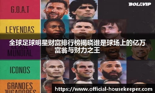全球足球明星财富排行榜揭晓谁是球场上的亿万富翁与财力之王